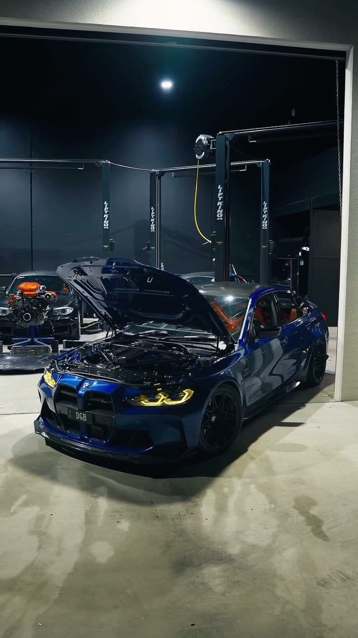 BMW G80 M3 Stage 3 build heading to the track